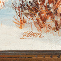 Otto Planding (Canadian 1857-1967) Untitled Winter Landscape