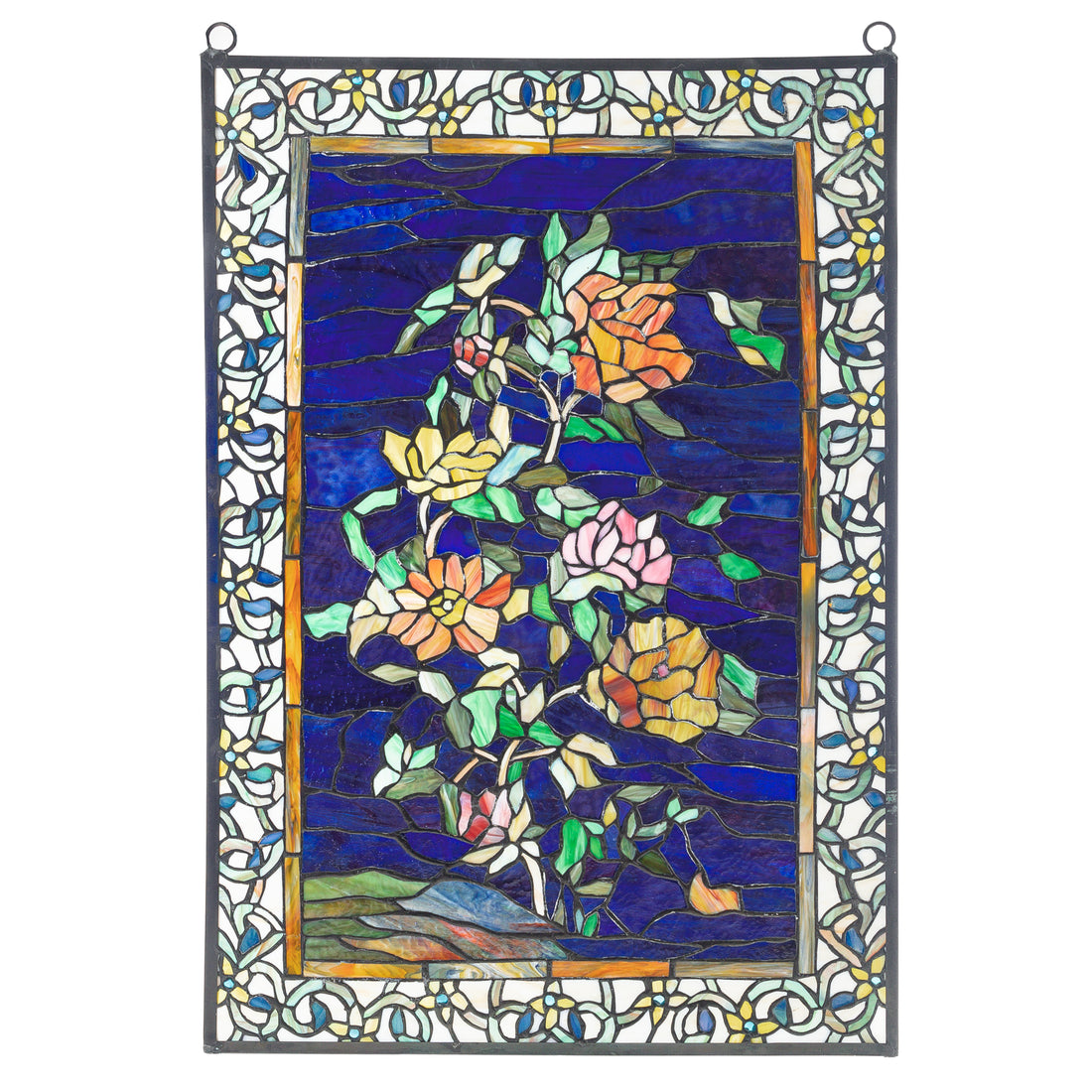 Unframed Stained Glass Floral