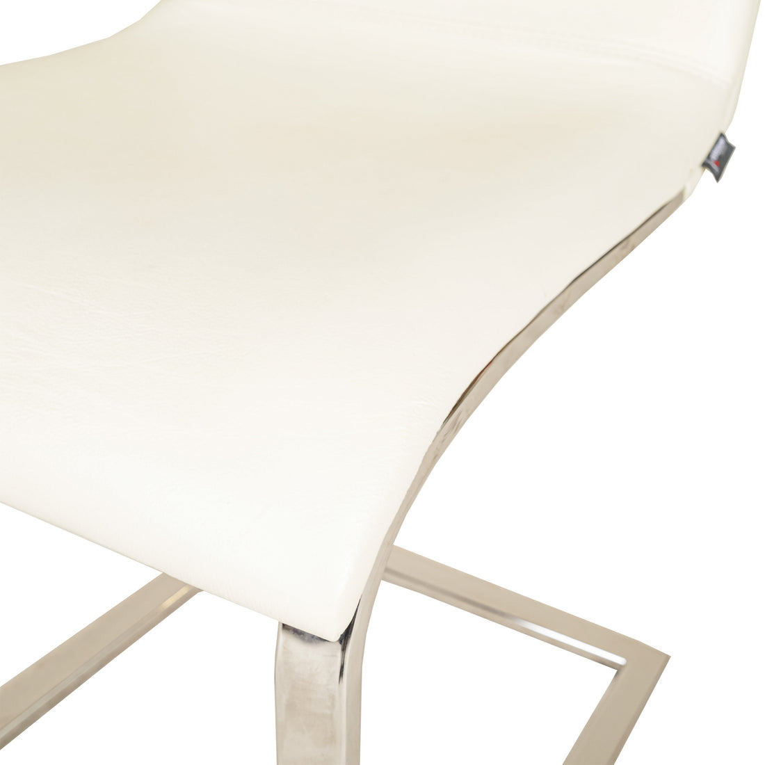 PERESSINI Rio Chairs Ivory Bonded Leather Set of 4