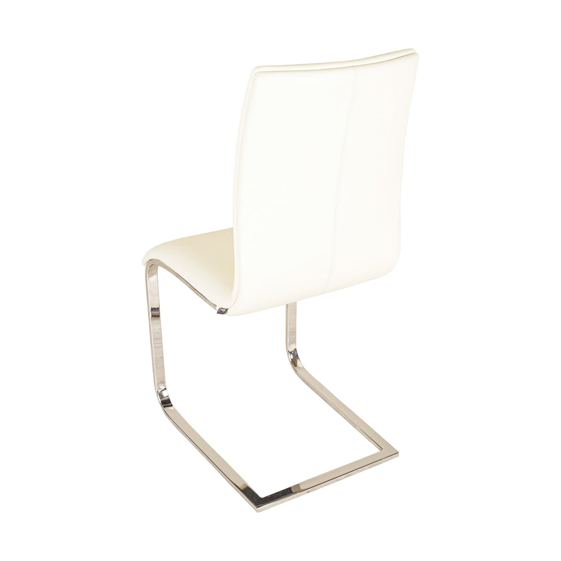 PERESSINI Rio Chairs Ivory Bonded Leather Set of 4