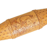 Mounted Honghorn Steer Horns 63"