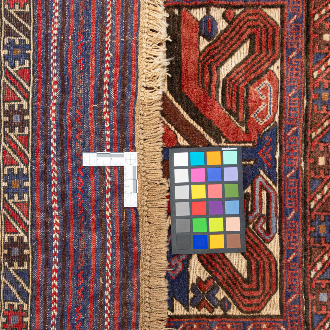 Hand Knotted Wool Rug 75"x45"