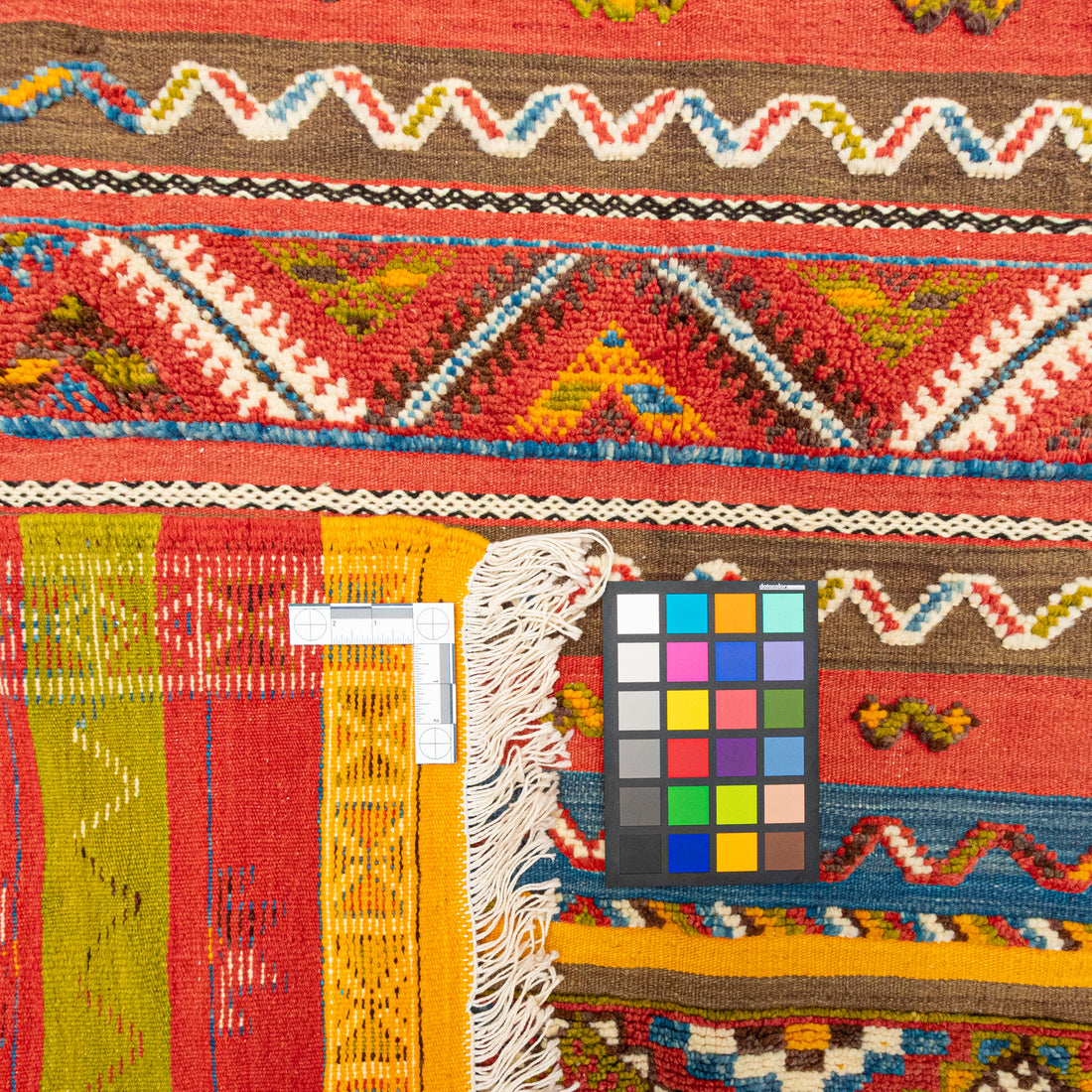 Hand Knotted Wool Rug 84"x79"