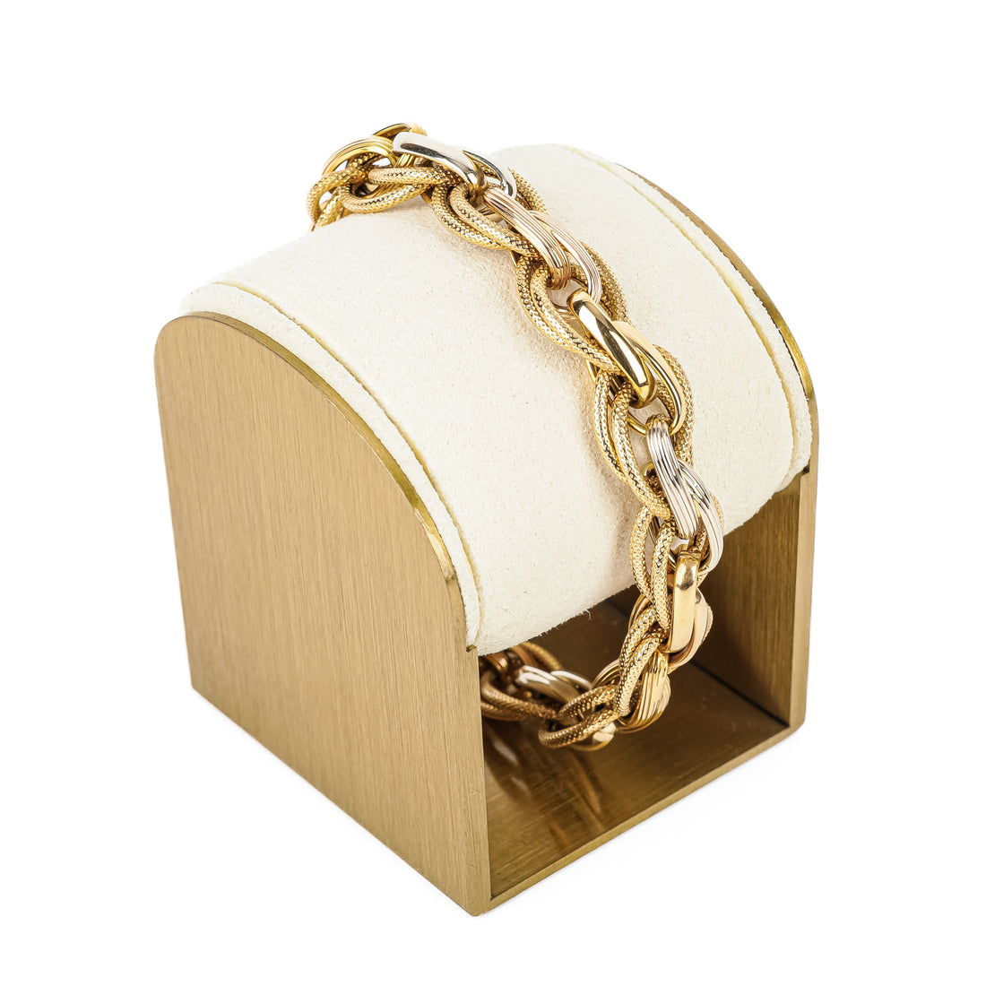 ART.OR 14K Yellow Gold White Gold Bracelet