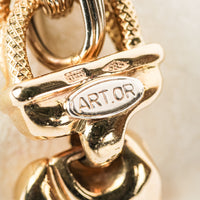 ART.OR 14K Yellow Gold White Gold Bracelet