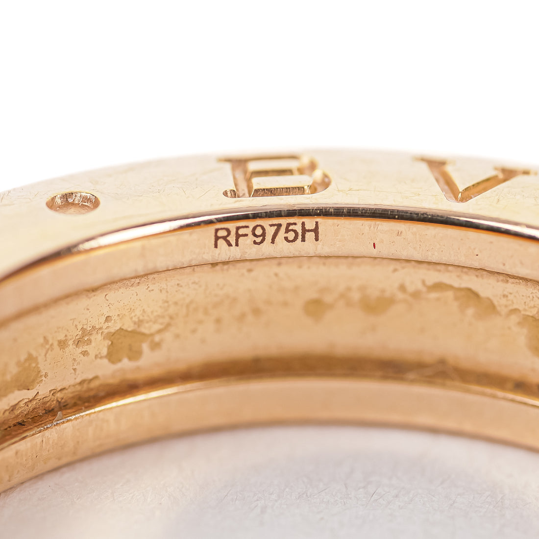 BVLGARI 18K Rose Gold B.zero1 Ring