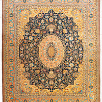Hand Knotted Wool Persian Style Rug