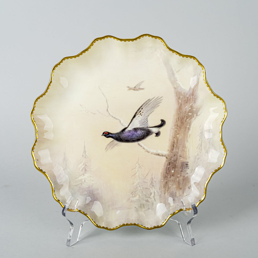 ROYAL DOULTON SH Evans Bird Plate
