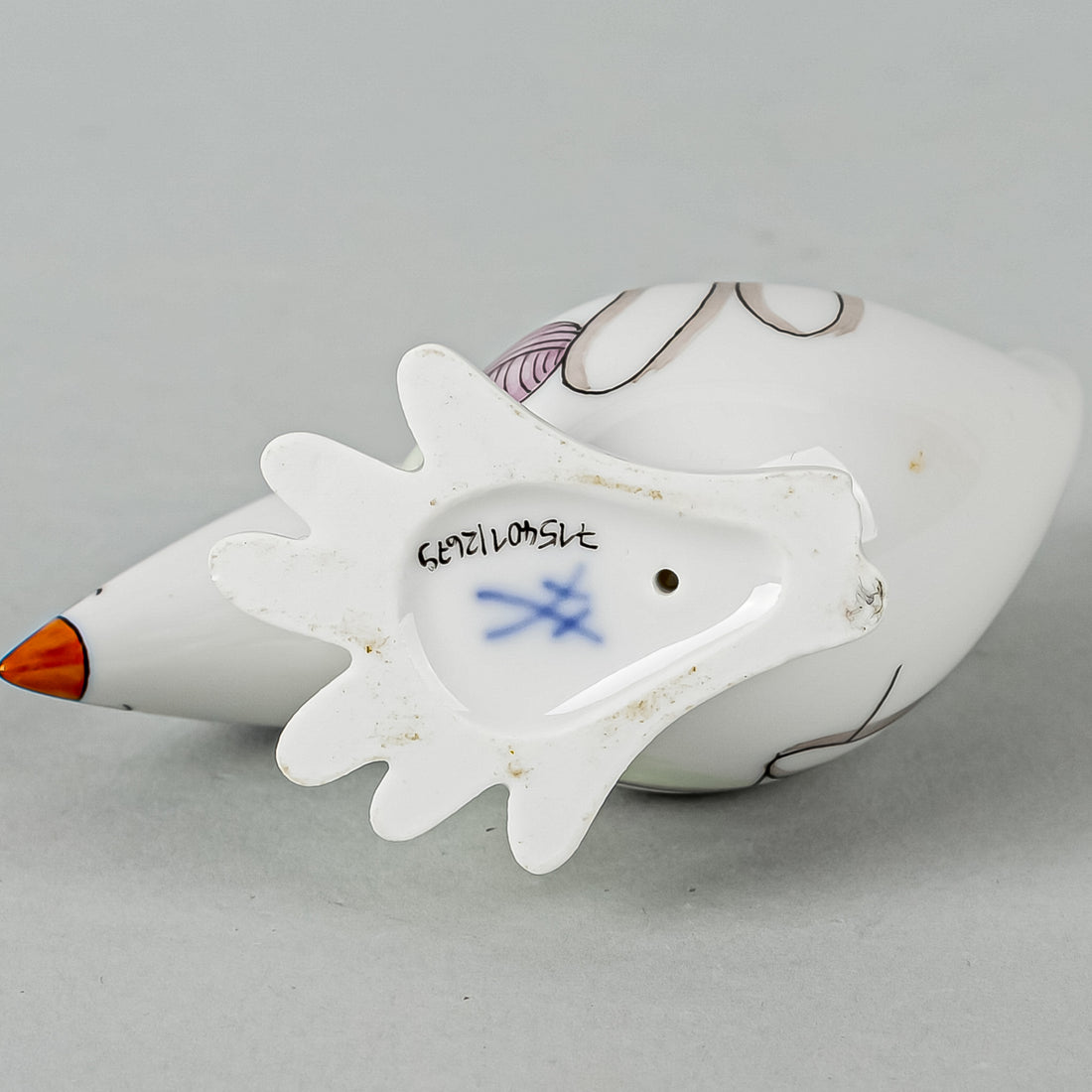 MEISSEN Figurine Funny Bird - Knitter