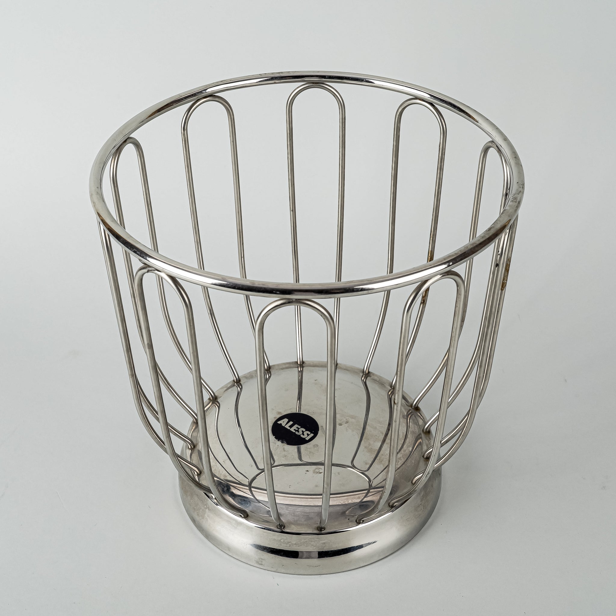 ALESSI 370 Stainless Steel Citrus Basket - Around The Block