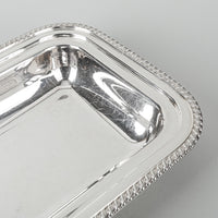 CDN SILVER CO Sheffield Reproduction Silverplate Covered Entree Dishes Set of 2