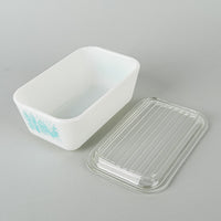 PYREX Butterprint Refrigerator Dishes Set Of 4 (8 Pieces)