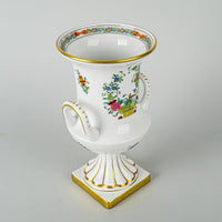 HEREND Indian Basket Empire Vase On Base 6449