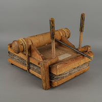 Vintage PIne Flower Press And Herbarium