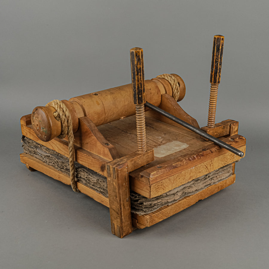Vintage PIne Flower Press And Herbarium