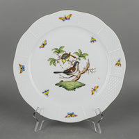 HEREND Rothschild Bird Dinner Plate