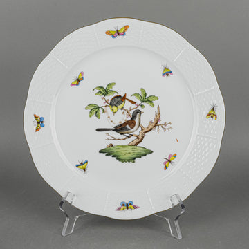 HEREND Rothschild Bird Dinner Plate