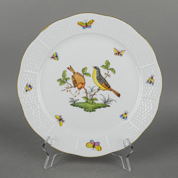 HEREND Rothschild Bird Dinner Plate