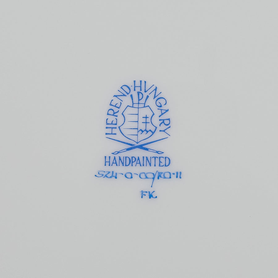 HEREND Rothschild Bird Dinner Plate