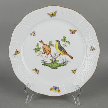 HEREND Rothschild Bird Dinner Plate