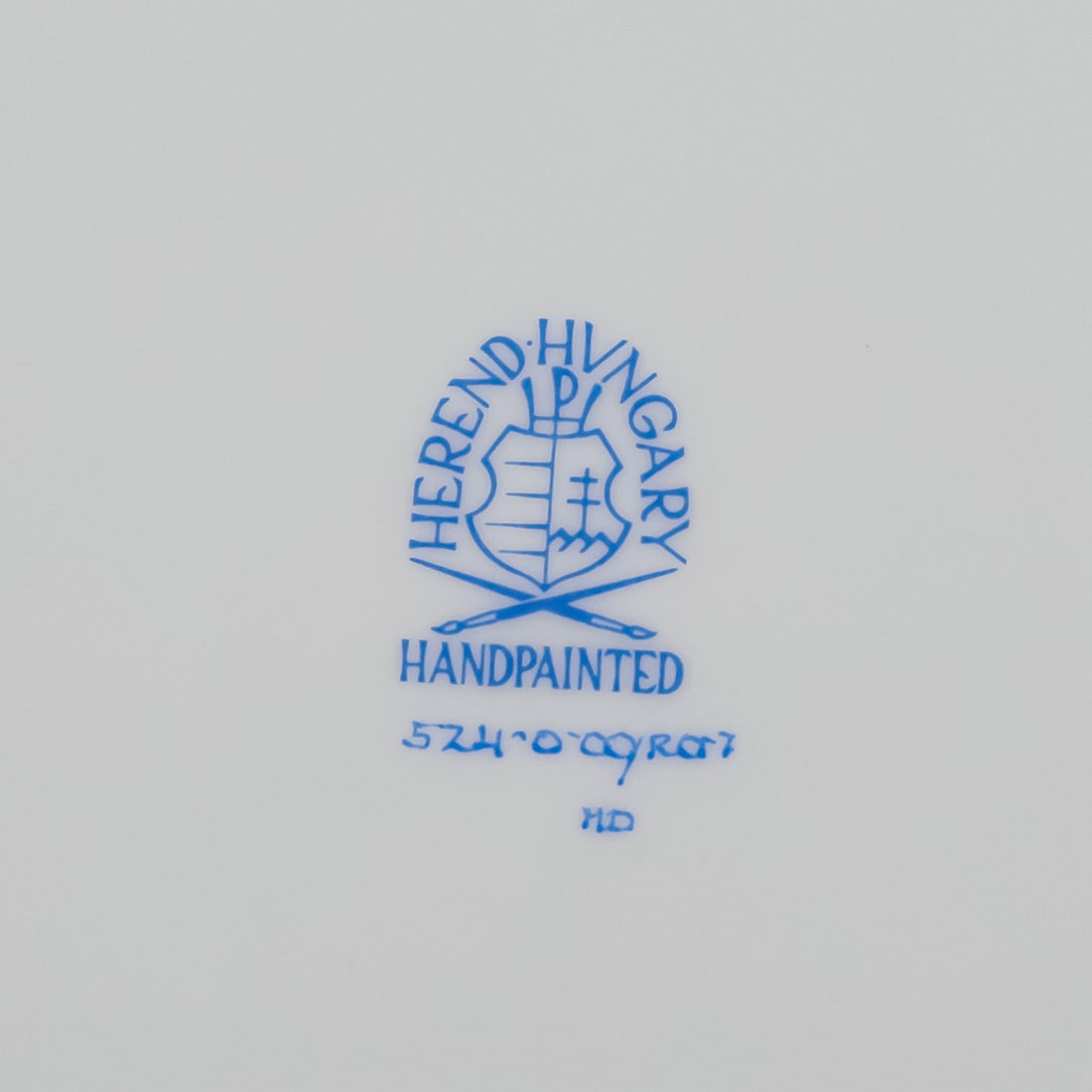HEREND Rothschild Bird Dinner Plate