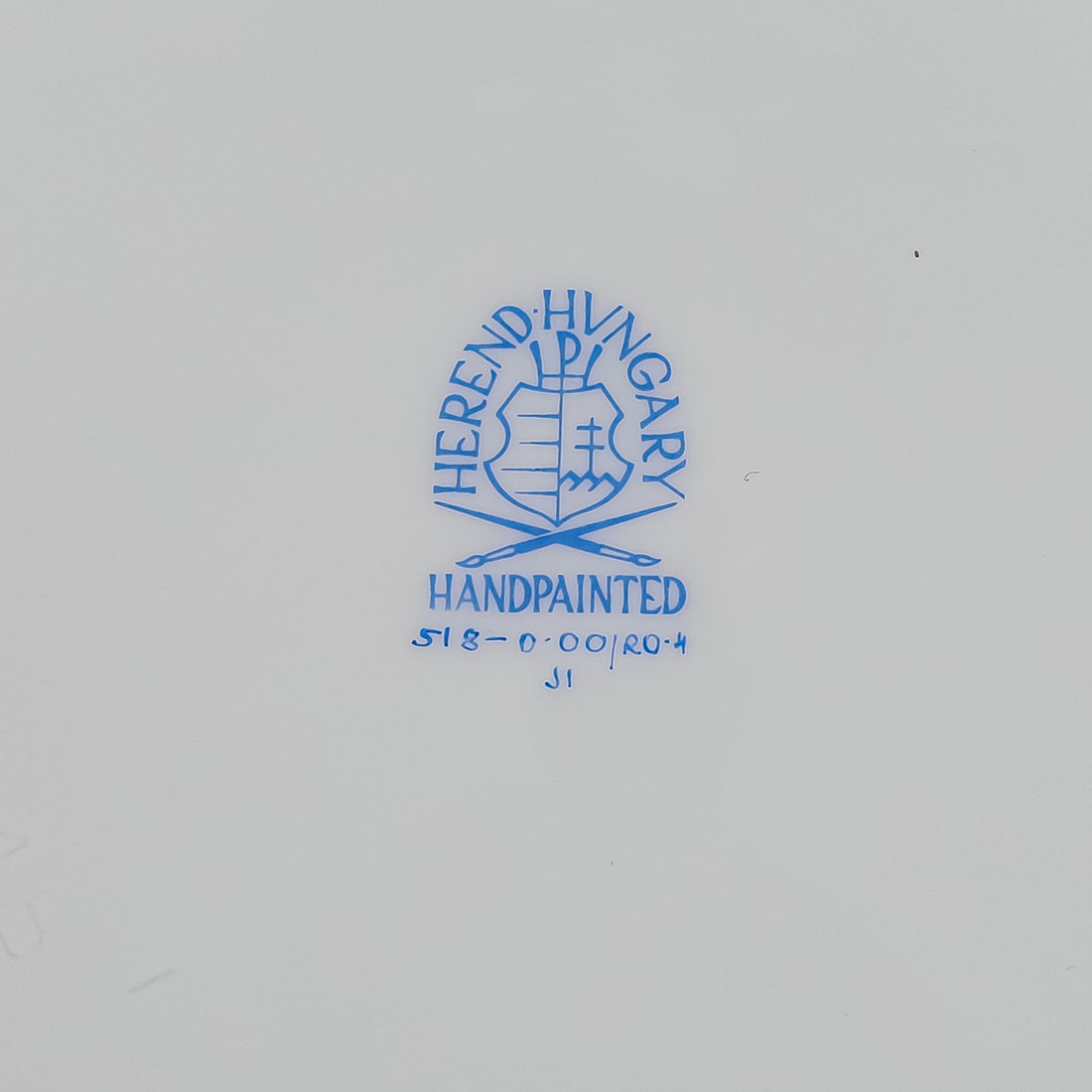 HEREND Rothschild Bird Pie/Dessert Plates Set Of 3