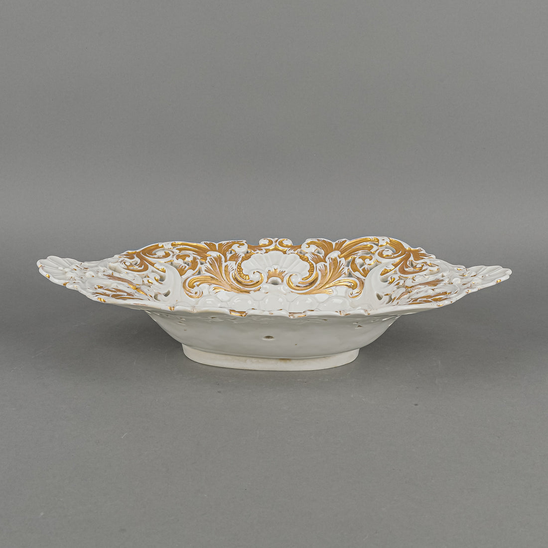 MEISSEN Embossed Gold Basket