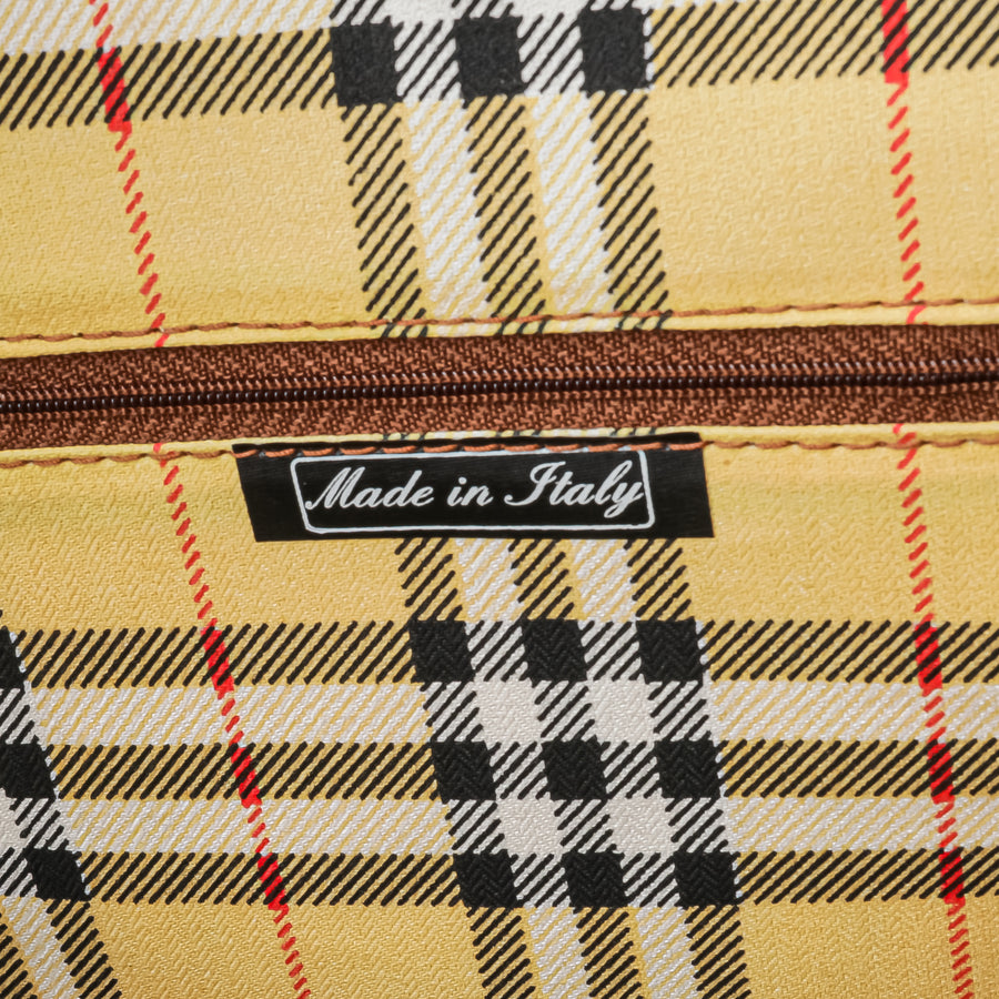 Brown Leather Weekend Bag