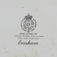 ROYAL WORCESTER Evesham Roasting Pan