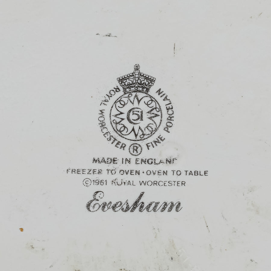 ROYAL WORCESTER Evesham Roasting Pan