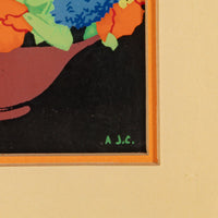 AJ Casson Canadian (1898-1992) Flowers In a Bowl