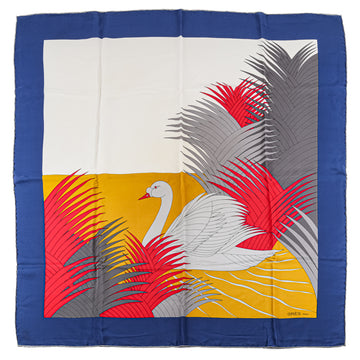 GRES PARIS Silk Scarf - Swan