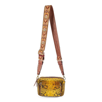CLARIS VIROT Charlie Python Bag