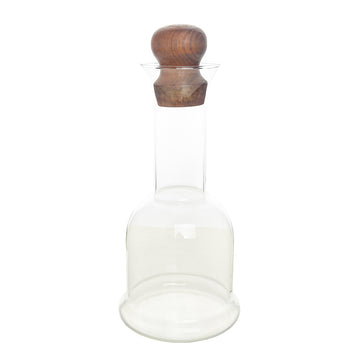 DANSK Gunnar Cyren Wine Carafe With Teak Stopper