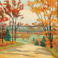 Agnes B. Johnson Sinclair (Canadian 1892-1952) Landscape - Autumn Scene