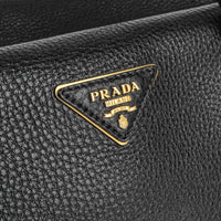 PRADA  Black Leather Handbag