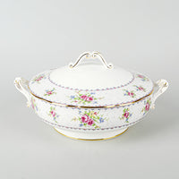 ROYAL ALBERT Petit Point Round Covered Serving Dish