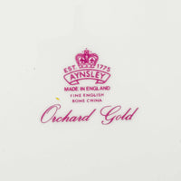 AYNSLEY Orchard Gold Cake Plate