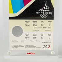 2006 Turin Olympics Unused Hockey Ticket