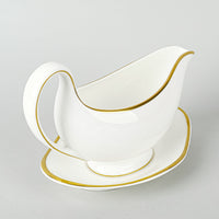 WEDGWOOD California W4377 Gravy Boat With Stand