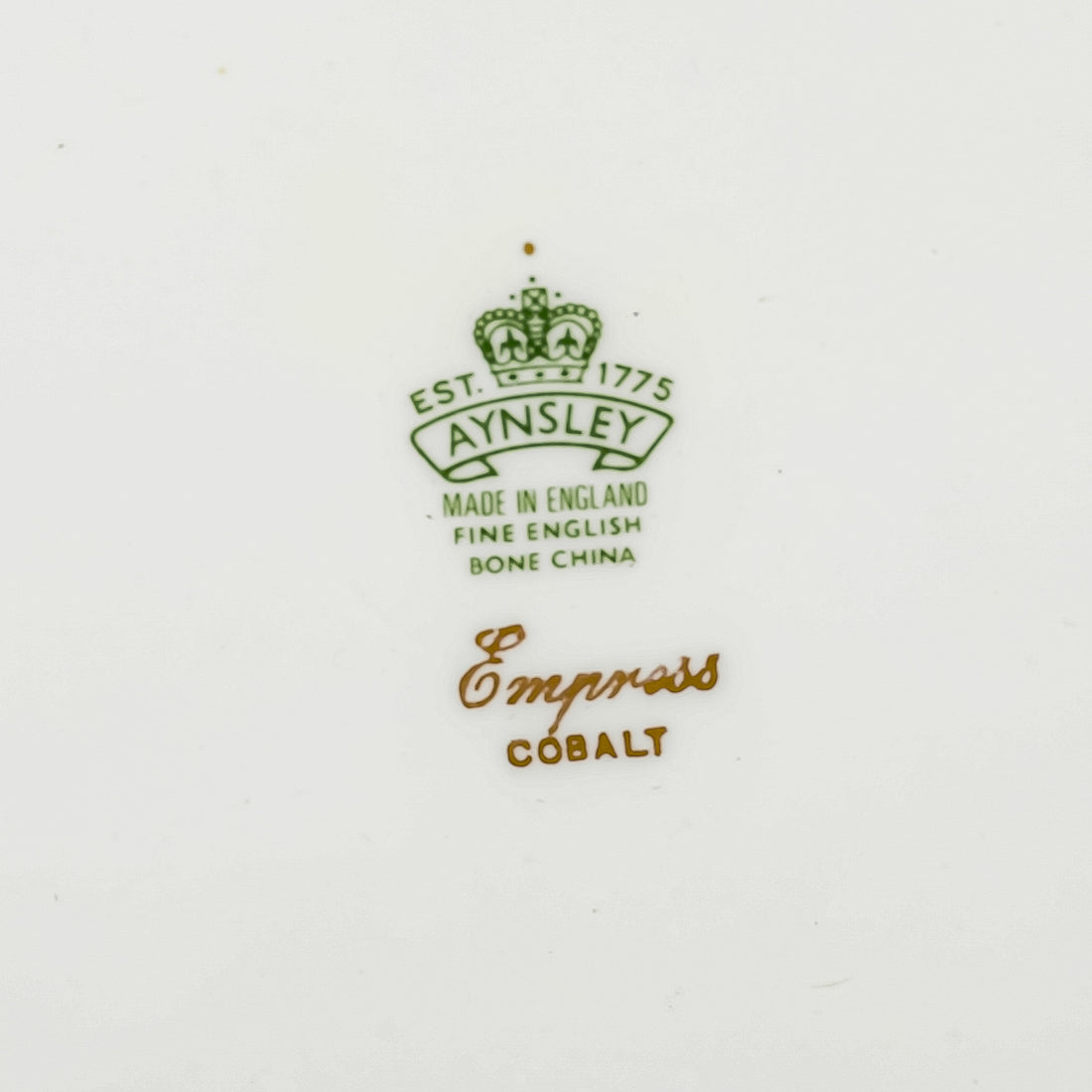AYNSLEY Empress Cobalt 50 Pieces