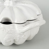 WILLIAMS SONOMA Harvest Pumpkin Lidded Tureen - 2 Pieces