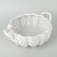 WILLIAMS SONOMA Harvest Pumpkin Lidded Tureen - 2 Pieces