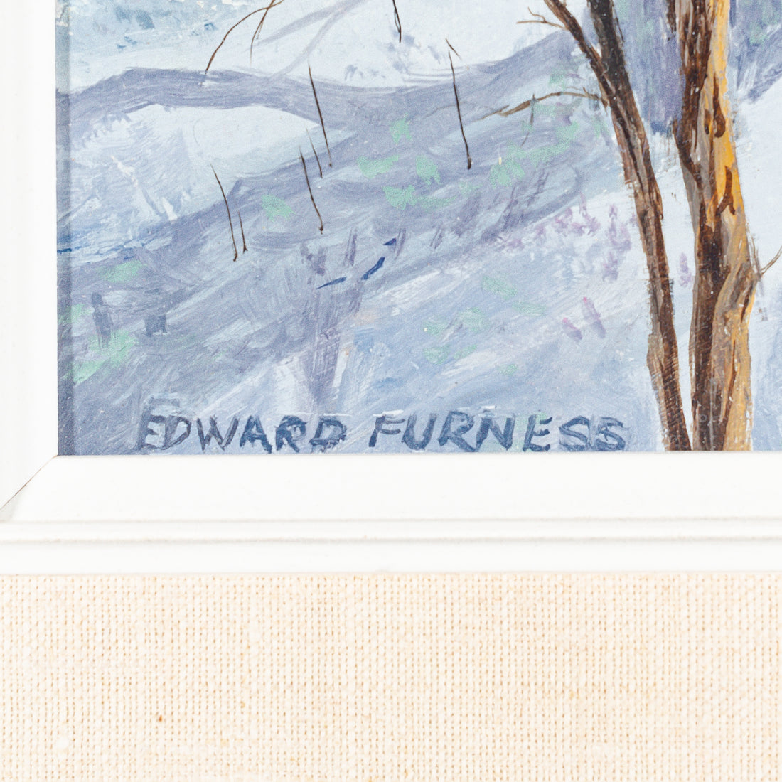 Edward Furness (Canadian 1911-2005) "The Silence Of Winter"