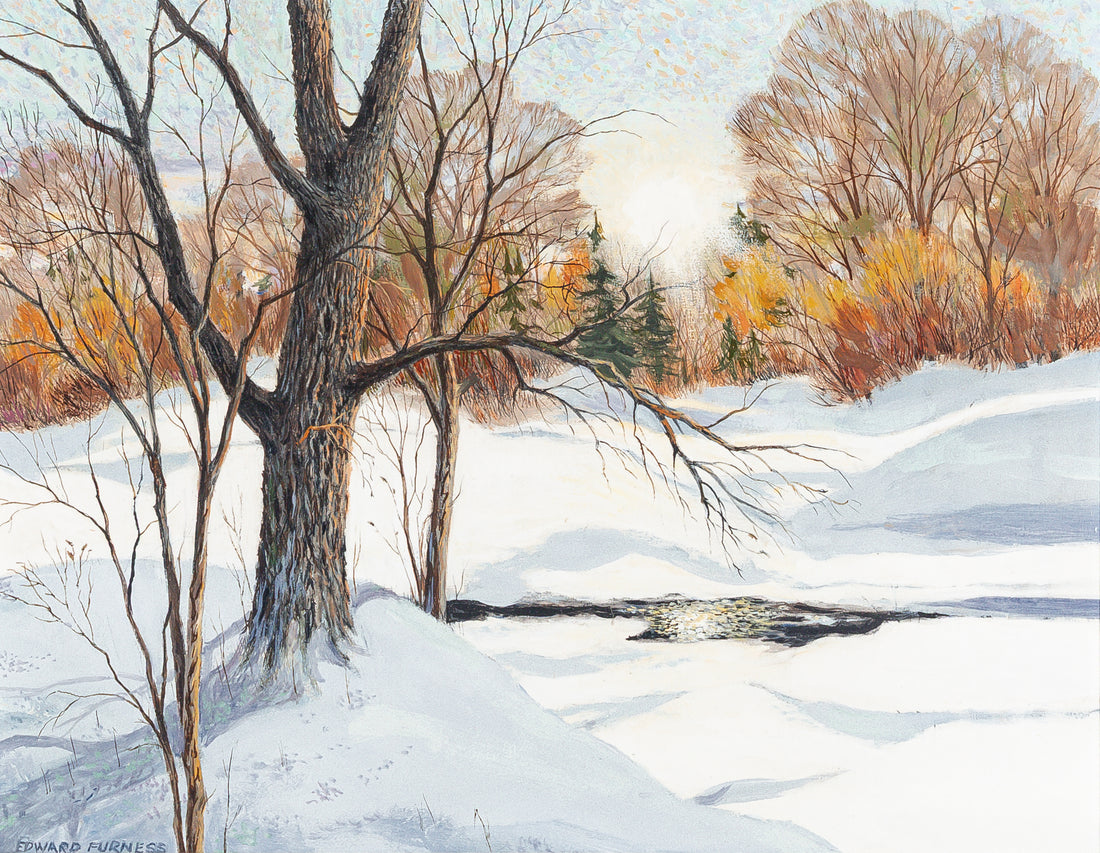Edward Furness (Canadian 1911-2005) "The Silence Of Winter"