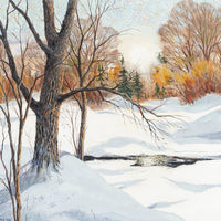 Edward Furness (Canadian 1911-2005) "The Silence Of Winter"