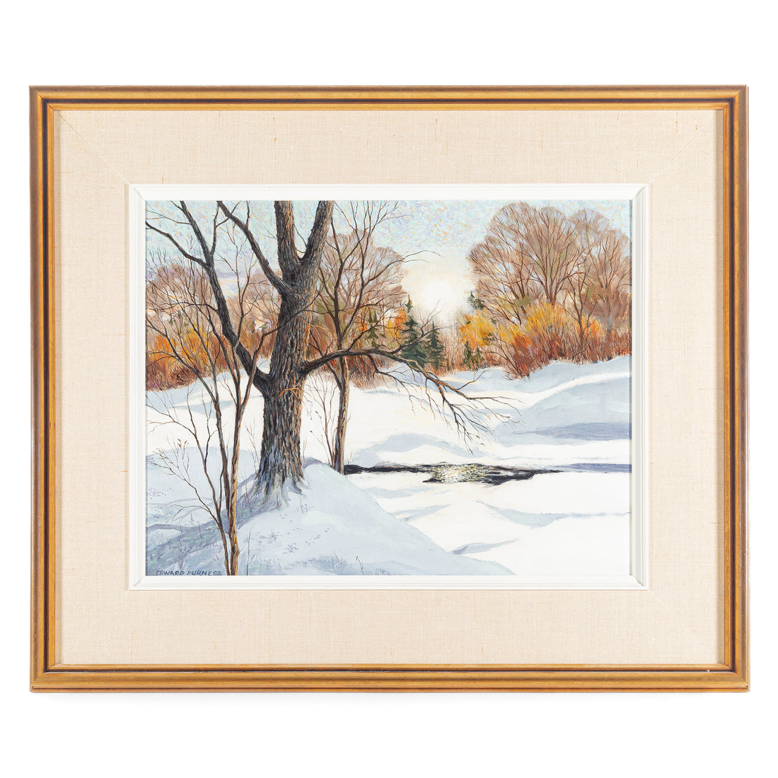 Edward Furness (Canadian 1911-2005) "The Silence Of Winter"