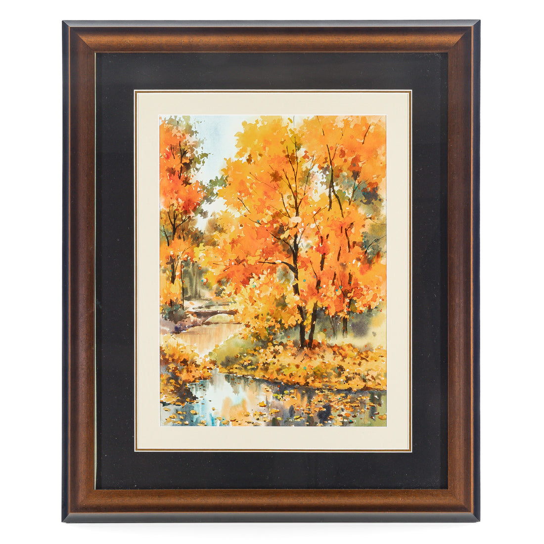 Stephen Yao (Chinese Canadian 20thC) Autumn Trees