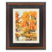 Stephen Yao (Chinese Canadian 20thC) Autumn Trees