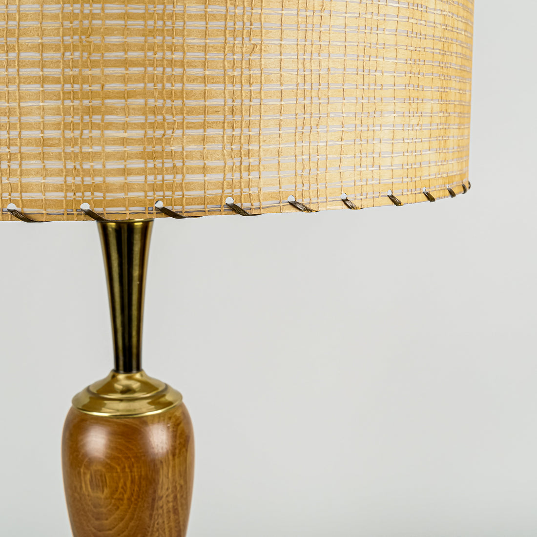 RICHARD SINGER Vintage MCM Lamps w/Shades Set of 2